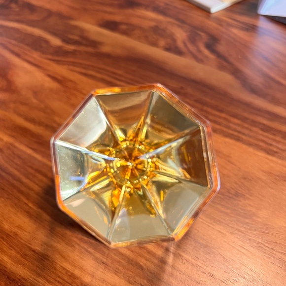 Unique Faceted ‘Tipsy’ Whiskey Wine Glasses Set of 2 - Picture 3 of 5